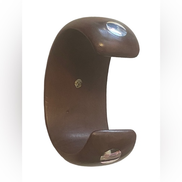 William Spratling Vintage Rosewood & Sterling Silver Bracelet #7083 - Picture 3 of 8